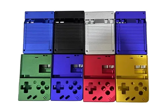 Bead Blast with Anodized Color