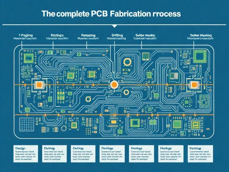 The Definitive Engineering Guide to the Pcb fabrication process step by step