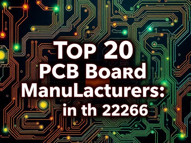 The Ultimate 20 List of pcb board manufacturer in usa in 2026