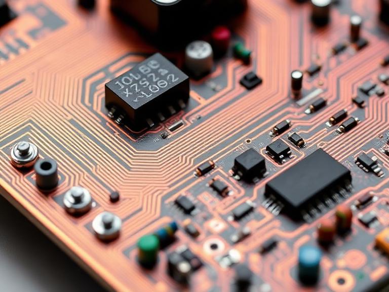 What materials are used to make a printed circuit board?